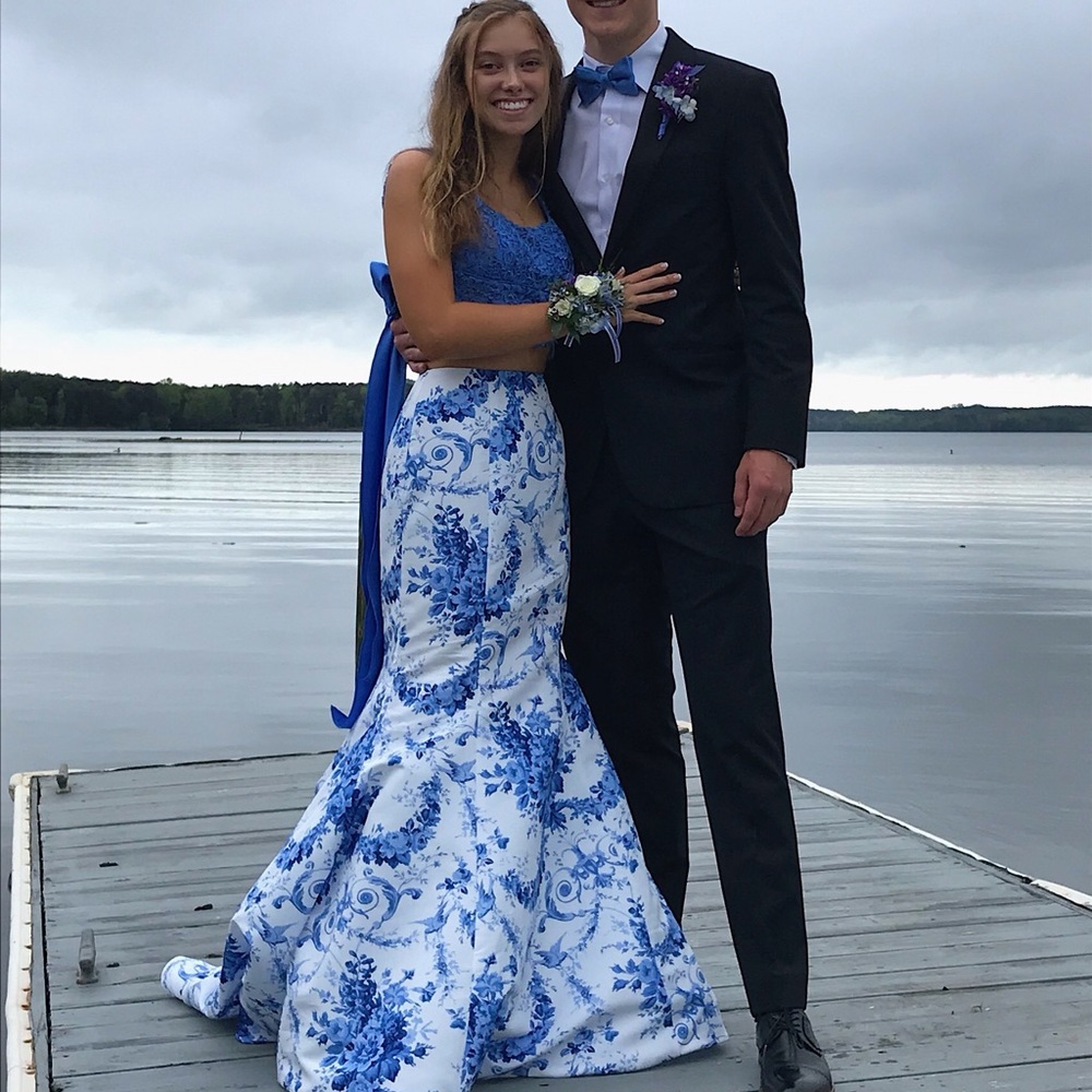 Sherri Hill 2-piece Mermaid Dress 52622